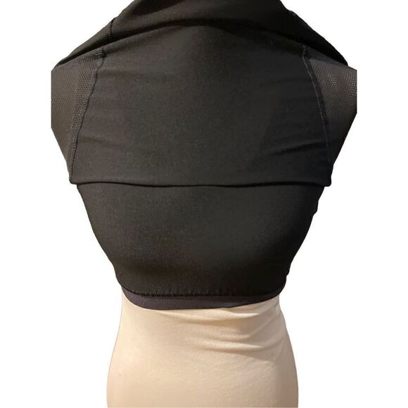 Puma Sport Lifestyle Exercise Top w/ Built in Bra Black Size Medium-EUC - Picture 4 of 12